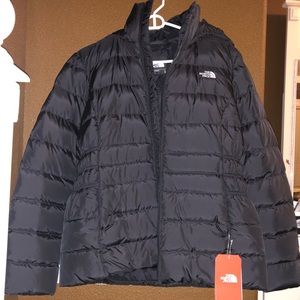 Black puffer North Face Jacket